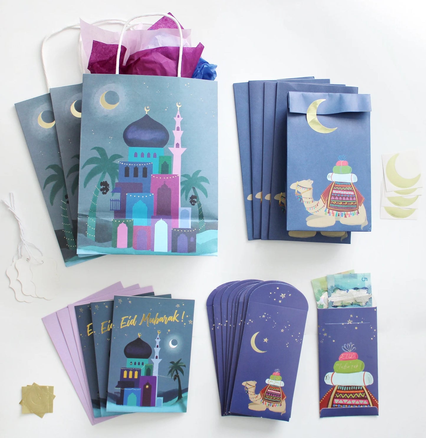 The Ultimate 26 Piece Eid / Ramadan Gifting Bundle | Mosque scape, Islamic art, muslim kids, activity, eid, masjid, arabic, wall hanging