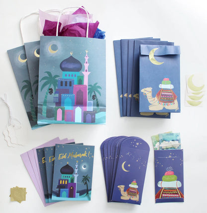 The Ultimate 26 Piece Eid / Ramadan Gifting Bundle | Mosque scape, Islamic art, muslim kids, activity, eid, masjid, arabic, wall hanging