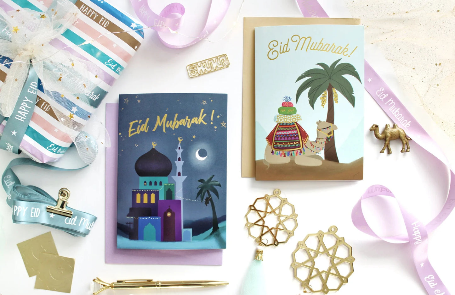 The Ultimate 26 Piece Eid / Ramadan Gifting Bundle | Mosque scape, Islamic art, muslim kids, activity, eid, masjid, arabic, wall hanging